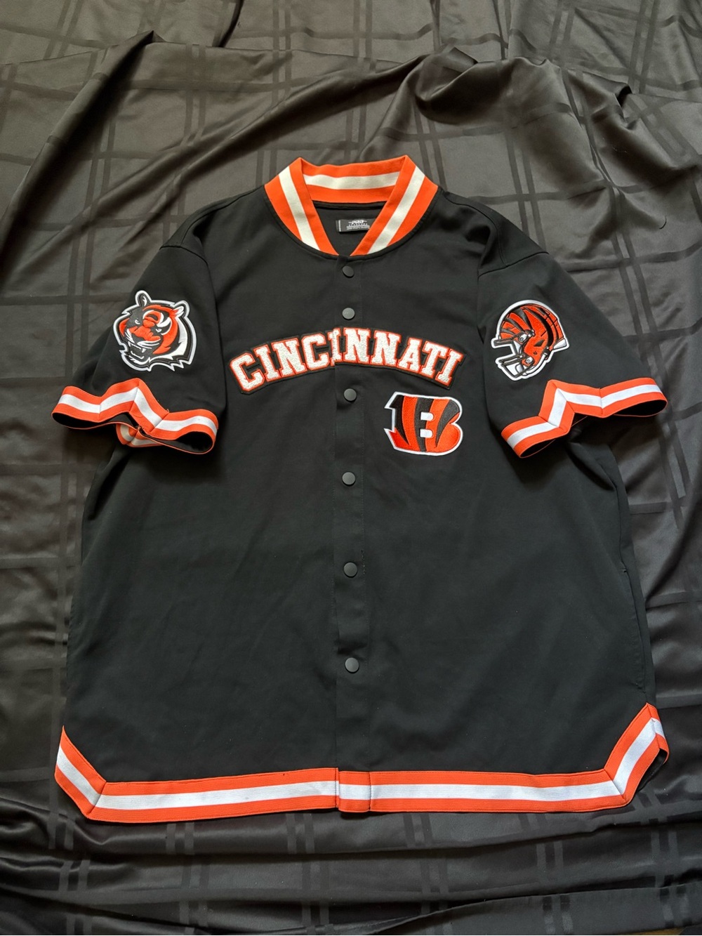 Cincinnati Bengals Mens 3XL Black NFL Pro Standard Warm Up Jersey